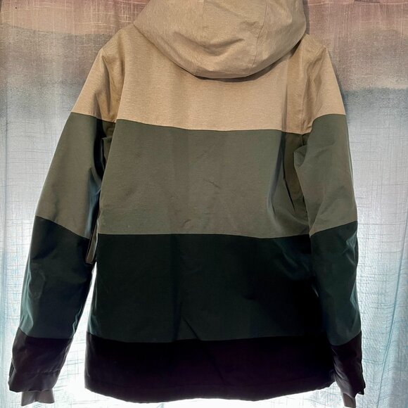 O'Neill Hyperdry Firewall Snow Jacket XL Green and Gray - Picture 2 of 9